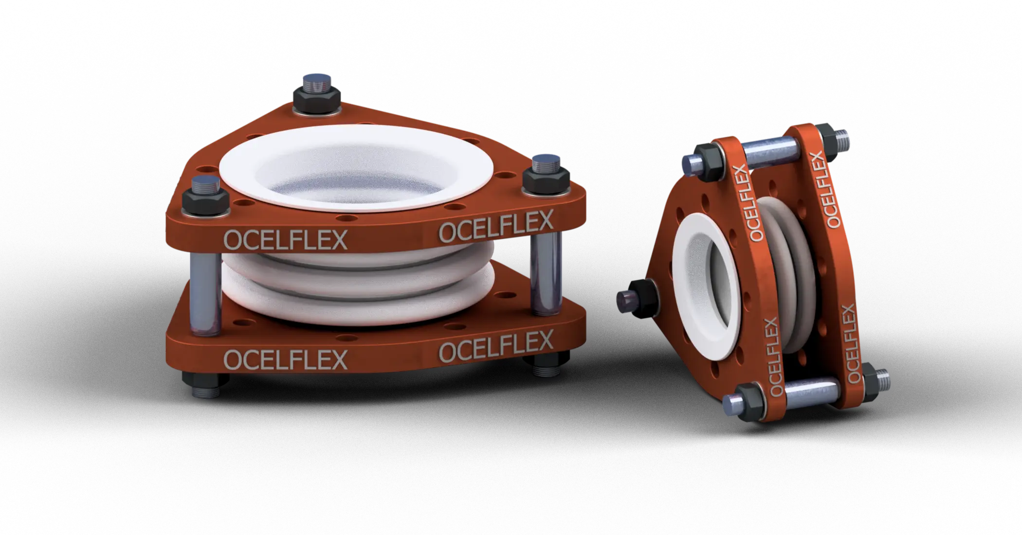 In Line Pressure Balanced metal expansion joint installation