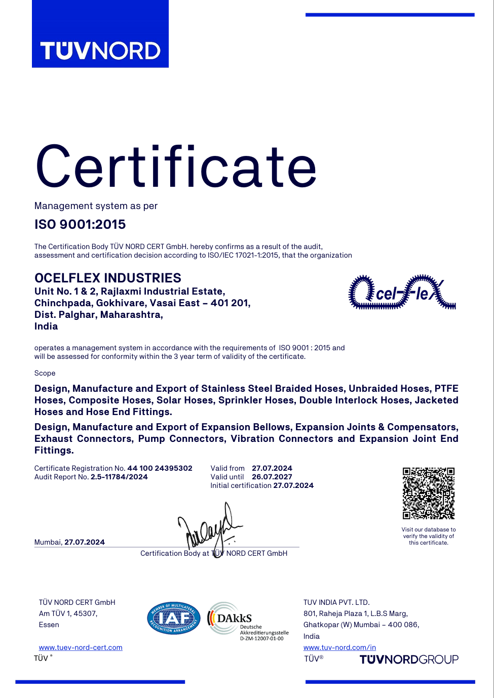 Ocelflex Design