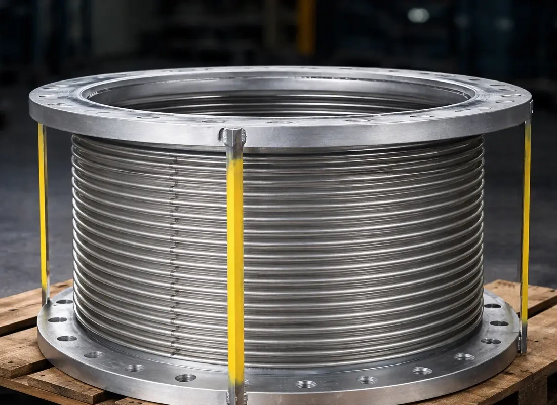 Metal Expansion Joint Installation in Smelter Ducting